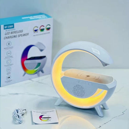 Wireless Charger Speaker with LED Lighting