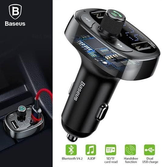 T-Typed Bluetooth MP3 Car Charger 🚗🔌🎶