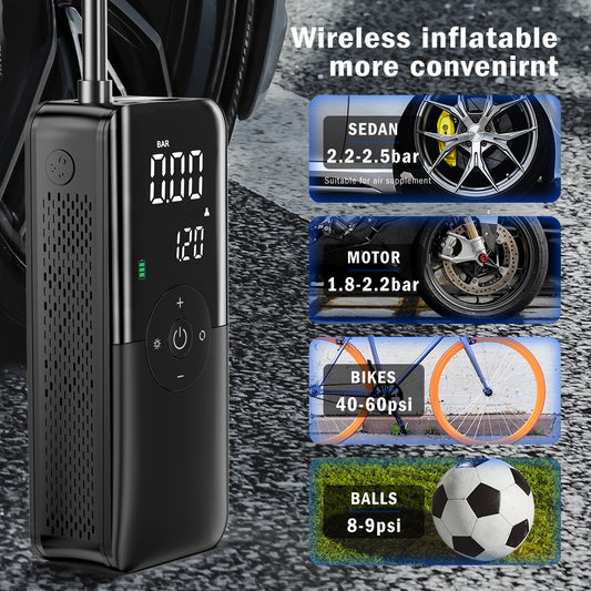 Compact Electric Air Pump - Convenience On The Go